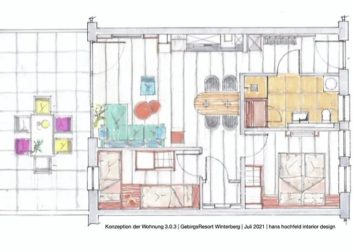Gebirgsresort 303 Apartment Winterberg